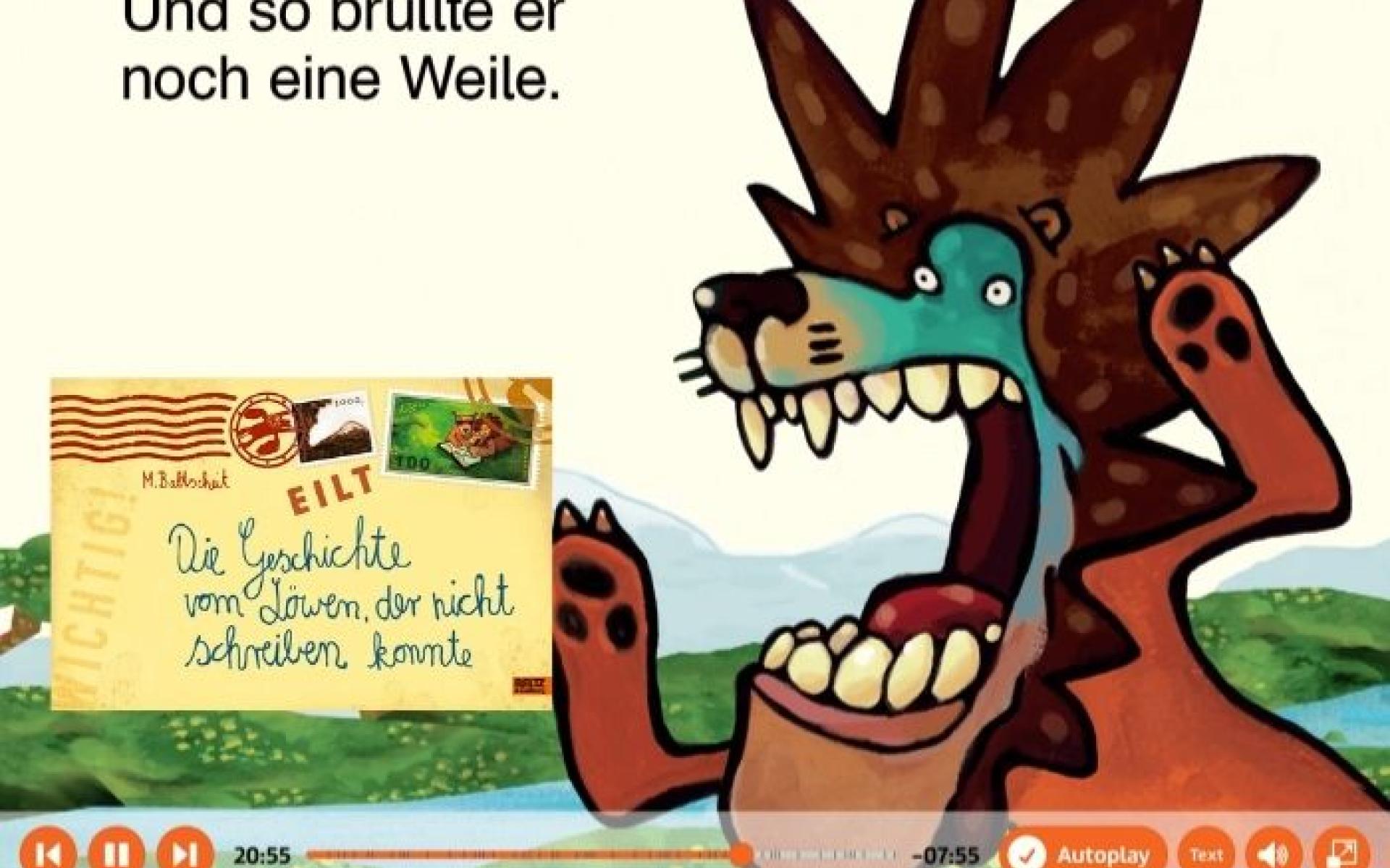 Die Geschichte vom Löwen, der nicht schreiben konnte